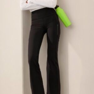 Athleta Dark Brown Flare Pants